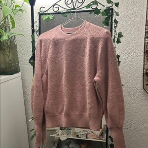 Uniqlo Soft Pink Knit Sweater